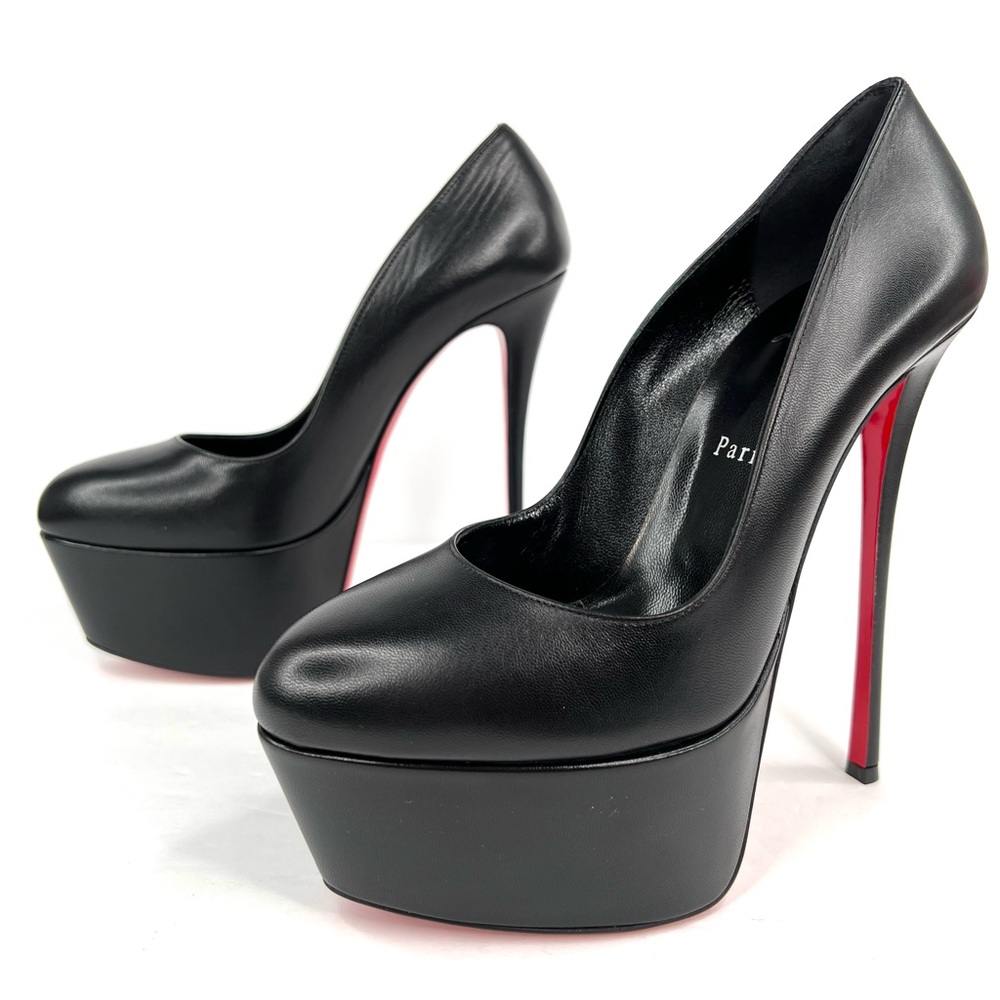 Christian Louboutin Dolly Pump Alta 160mm Leather Platform Pumps Size EU 40